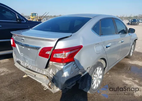 2017 Nissan Sentra S из США, поврежденный, VIN 3N1AB7AP1HY410166